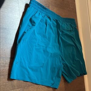 Lululemon Teal Lined Shorts